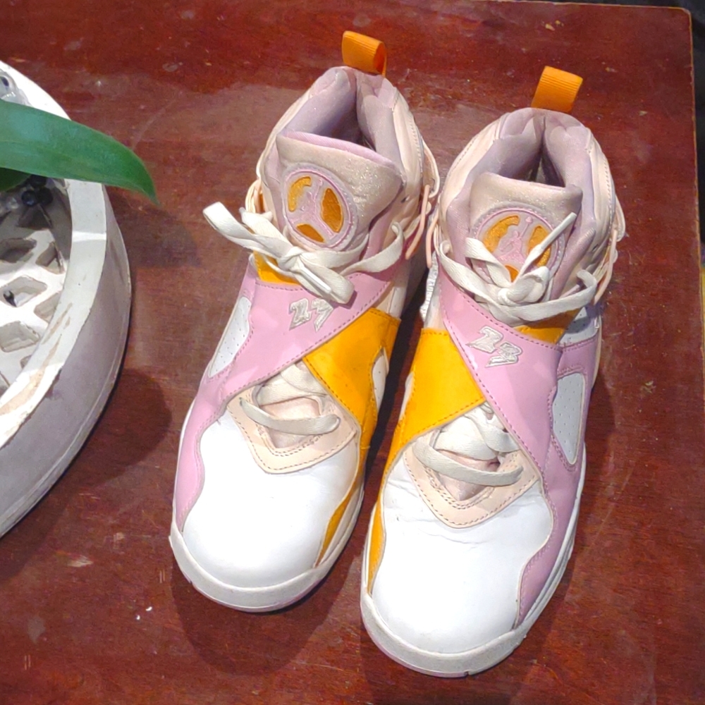 Air Jordan 8 Retro GS 'Light Arctic Pink'